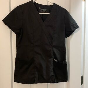 Grey”s Anatomy by Barco S scrub top, black